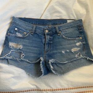 Like new Rag & Bone jean shorts